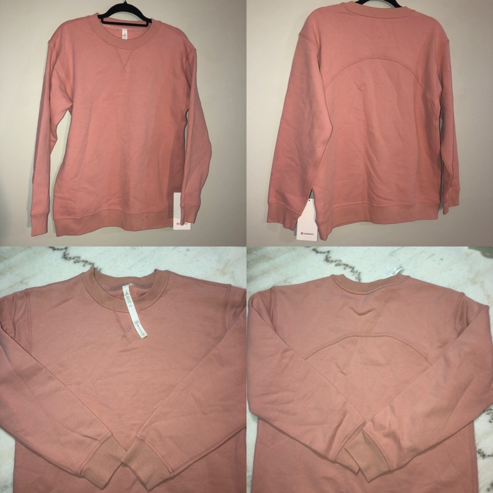 NWT Lululemon All Yours Crew Pink